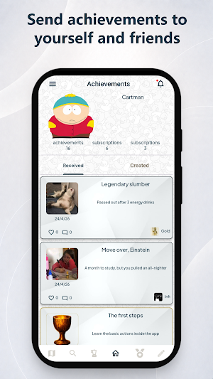Achievements: Goals & Progress Screenshot 0