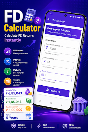 FD Interest Calculator Screenshot 0