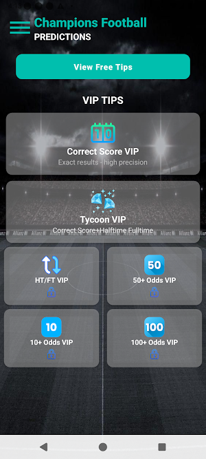 Champions Football Prediction Screenshot 1
