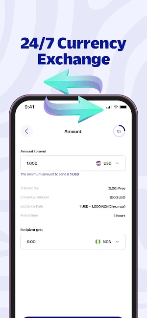 Lightway Remittance Screenshot 2