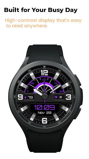YSR Sport Hybrid Watch Face Screenshot 3