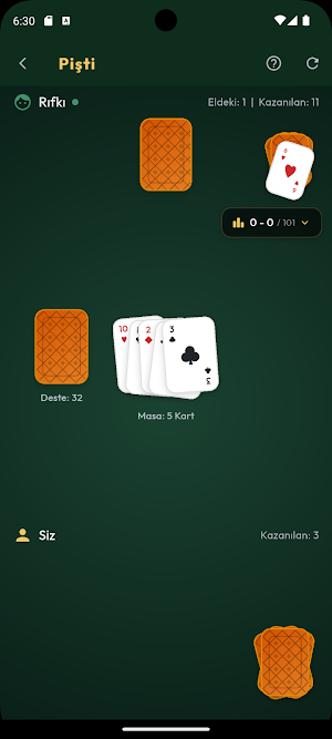 Kart Oyunları: Pişti Screenshot 1