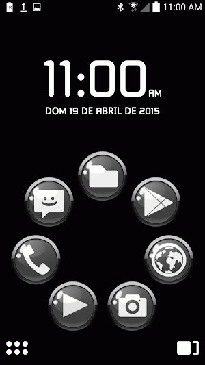 ICON PACK GLOSSY BLACK BUTTONS Screenshot 0