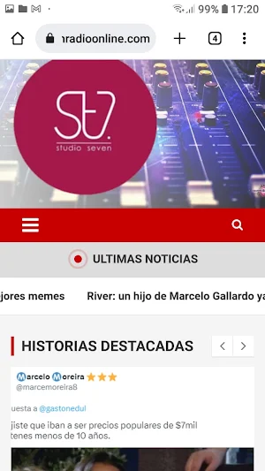 Studio Seven Radio Online Screenshot 1