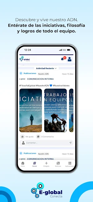 E-global Conecta Screenshot 2
