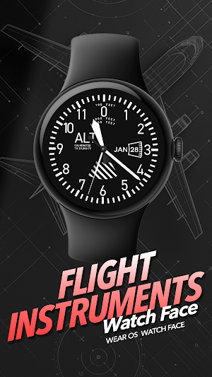 Flight Instruments Watch Face Screenshot 0