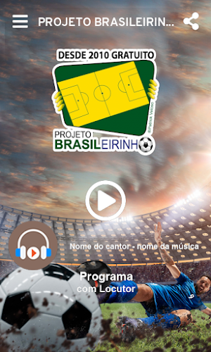 Projeto brasileirinho Screenshot 1