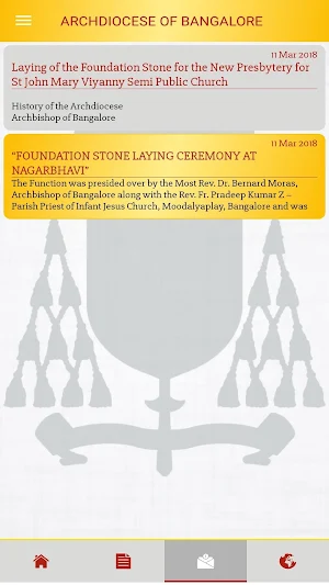 ARCHDIOCESE OF BANGALORE Screenshot 3