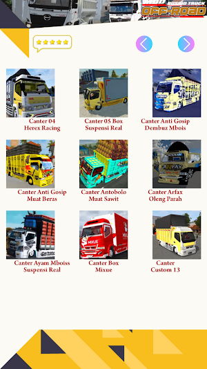 Mod Bussid Truck Off Road Screenshot 3