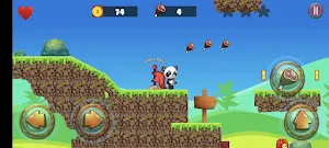 super panda adventure rescue Screenshot 0