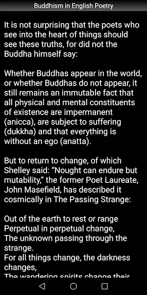 Buddhism in English Poetry Screenshot 2