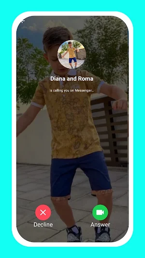 Diana and Roma Call Simulator Screenshot 1
