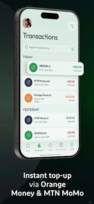 ORIZON-Digital Bank Account Screenshot 2