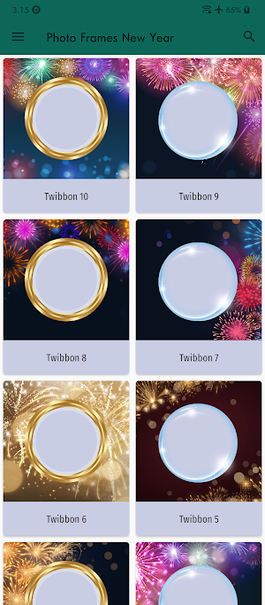 Happy NewYear 2025 Photo Frame Screenshot 1