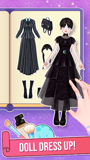 DIY Paper Doll: Dress Up Games Screenshot 1