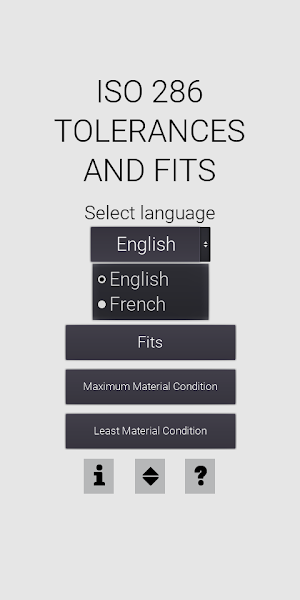 ISO 286 Tolerances and fits Screenshot 0