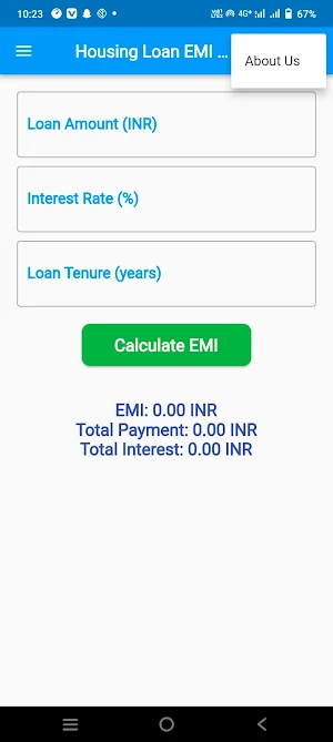 Housing Loan Emi Calculator Screenshot 2