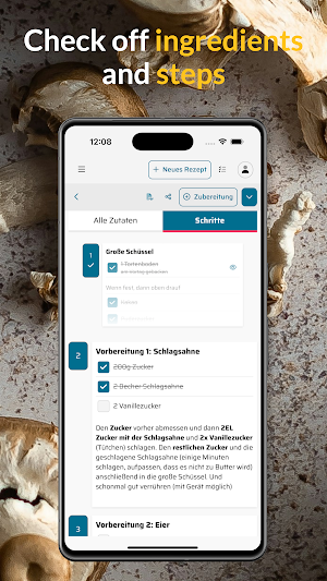 Cookbook Manage recipes Screenshot 3