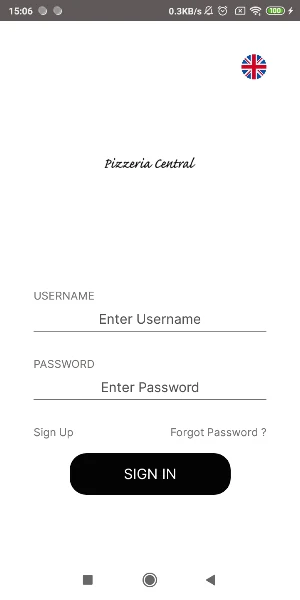 Central Pizzeria Screenshot 0