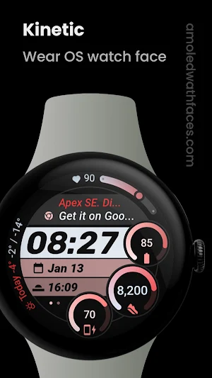 Kinetic Watch Face Screenshot 1