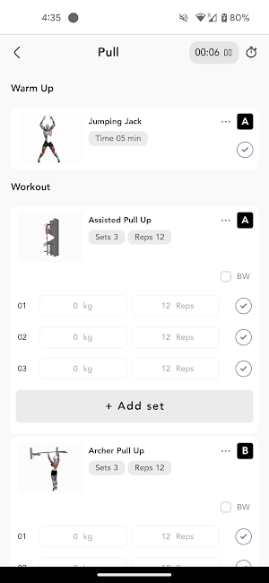 Muscleactive Coaching Screenshot 2