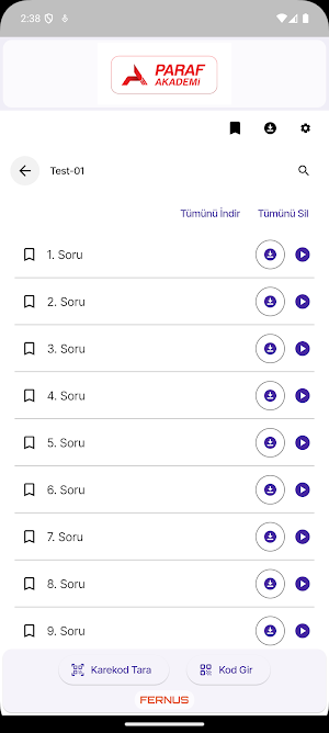 Paraf Akademi Video Çözüm Screenshot 1