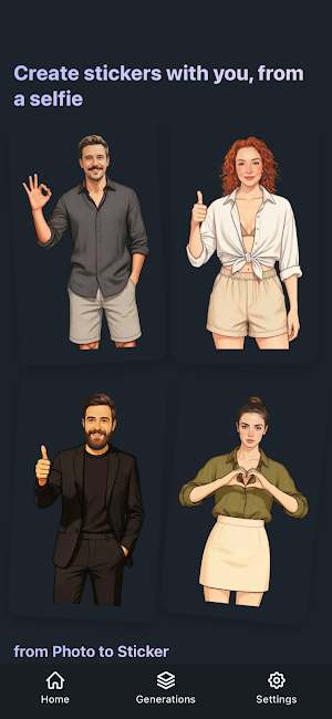 stickerate - AI Sticker Maker Screenshot 0