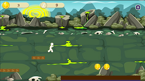 Endless Stickman Karate Dash Screenshot 0