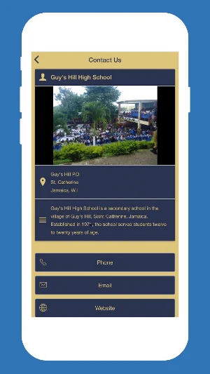 Guy's Hill High School Screenshot 2