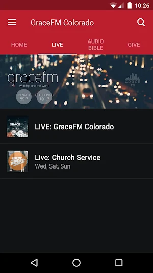 GraceFM Colorado Screenshot 1