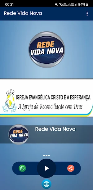 Rede Vida Nova Screenshot 2