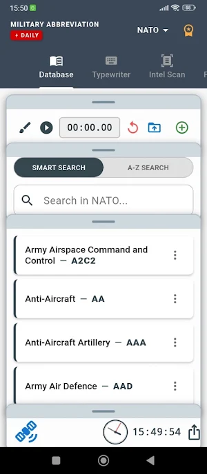 Military Abbreviation Screenshot 1
