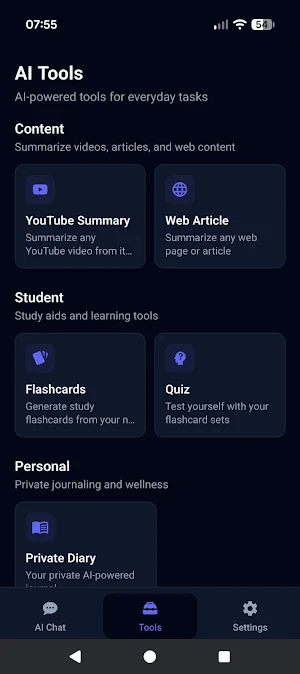 Private AI Toolbox Screenshot 2