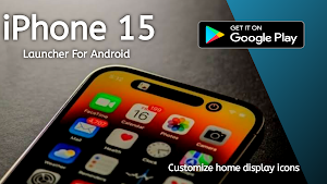 iPhone 15 Launcher for Android Screenshot 0