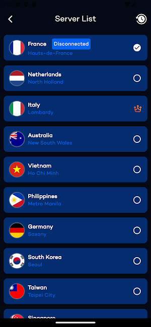 Gale VPN: Proxy Web Ward Screenshot 3