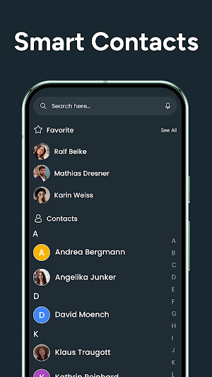 Caller ID - Dialer & Text SMS Screenshot 2