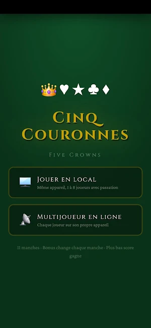 5 rois Screenshot 1