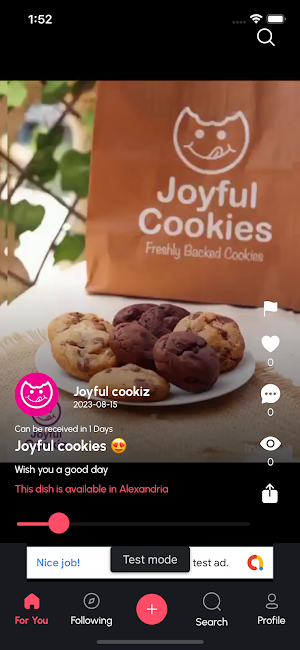 FoodTok Screenshot 0
