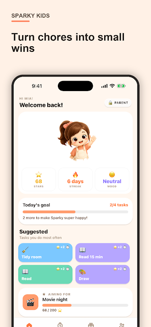 Sparky Kids: Reward Chart Screenshot 0