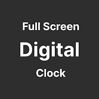Full Screen Digital Clock