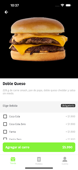 Sin Miedo Burgers Screenshot 2
