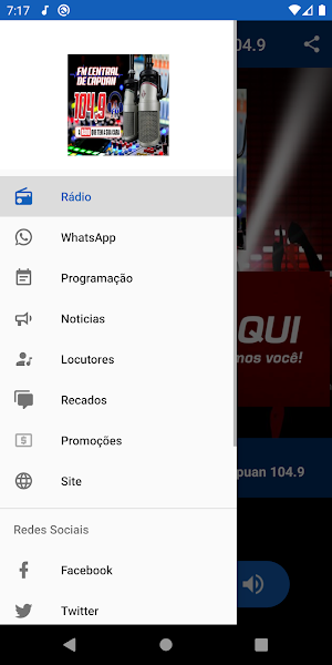 FM Central de Capuan 104.9 Screenshot 1