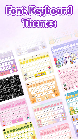 Emoji Keyboard: Font Themes Screenshot 0