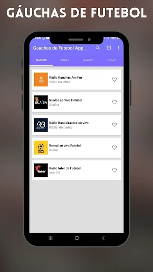 Rádio Gaúchas de Futebol Screenshot 0