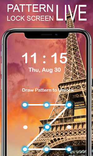Pattern Lock Screen Screenshot 0