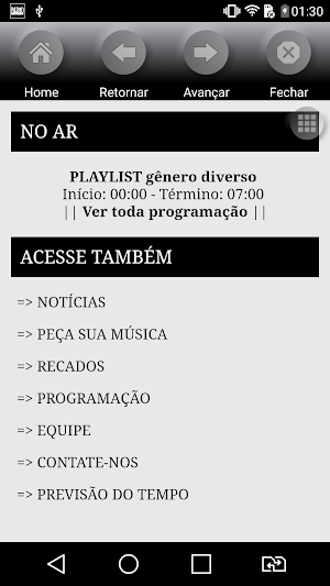 Rádio Unitoledo Screenshot 3