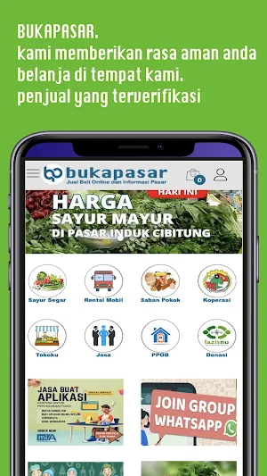 bukapasar Screenshot 1