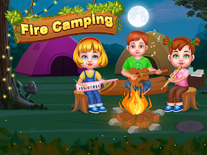 Summer Vacation - Fire Camping Adventure Fun Game Screenshot 0