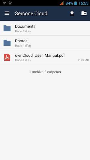 Sercone Cloud Screenshot 1