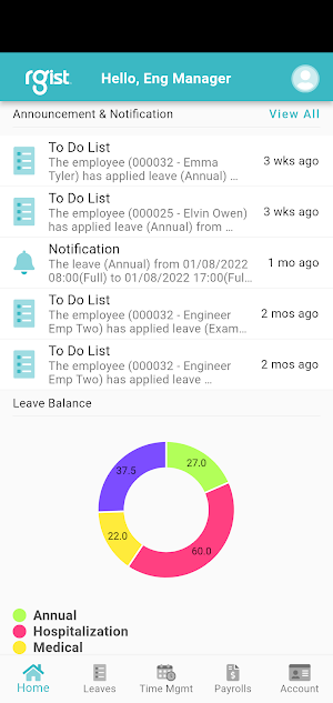 HR Enhanced Apps Screenshot 1
